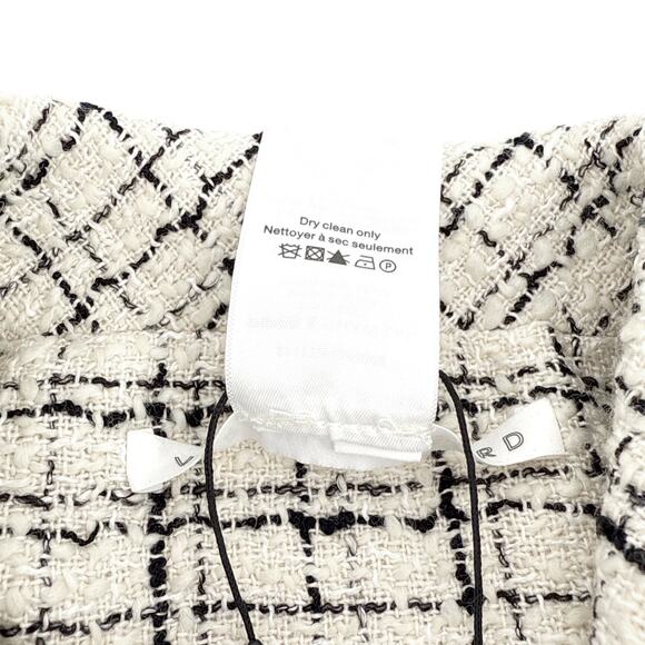 VERONICA BEARD Piney Dickey in White & Black - Picture 6 of 6